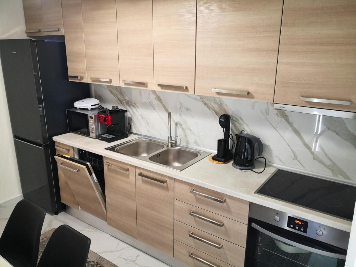 Cozy Sea View Apartment In Paralia מראה חיצוני תמונה