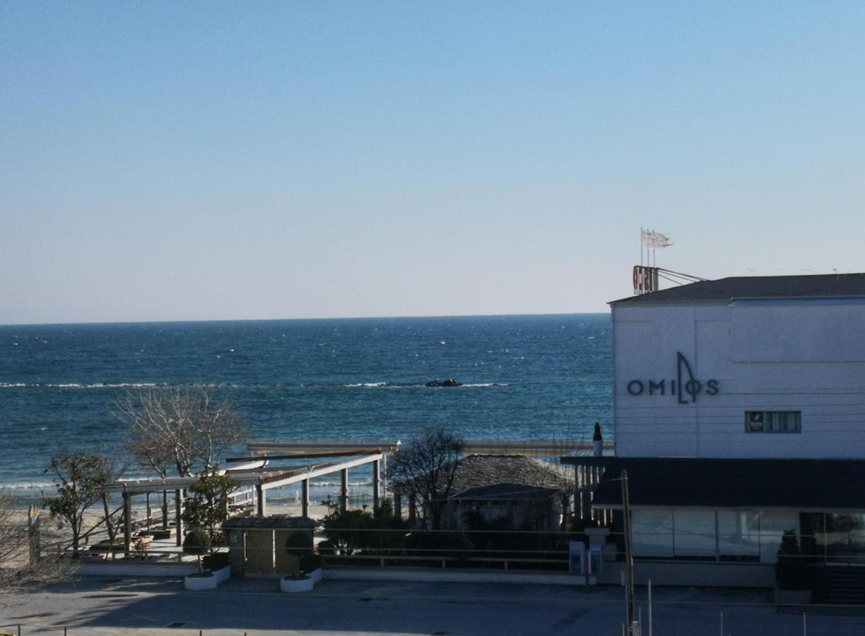 Cozy Sea View Apartment In Paralia מראה חיצוני תמונה