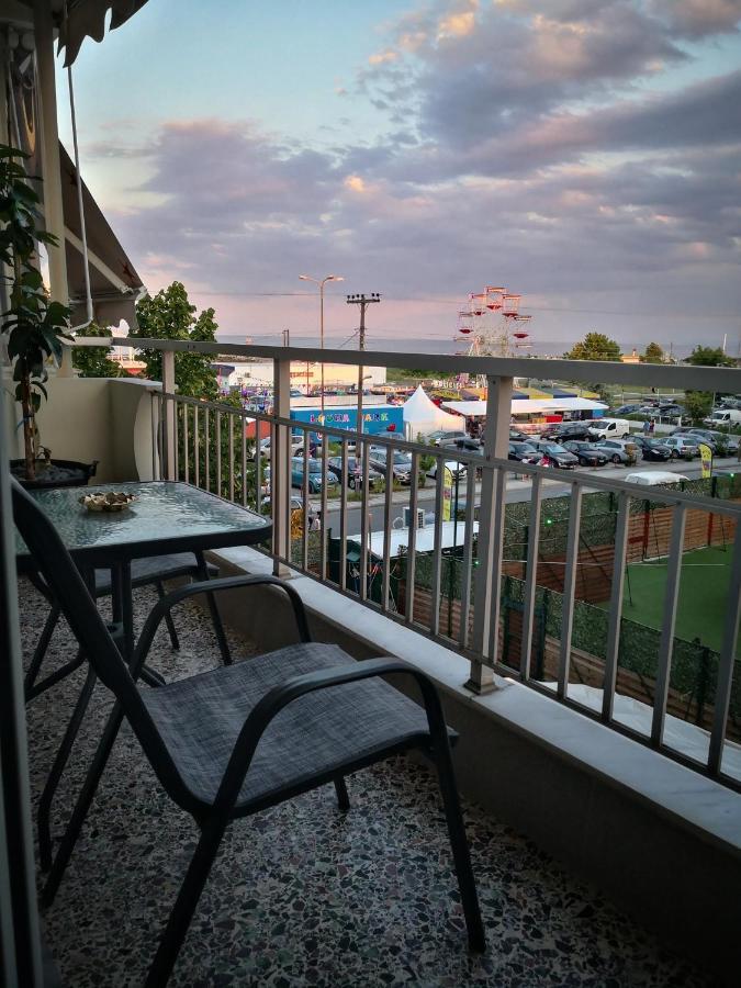 Cozy Sea View Apartment In Paralia מראה חיצוני תמונה