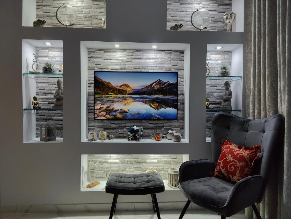 Cozy Sea View Apartment In Paralia מראה חיצוני תמונה