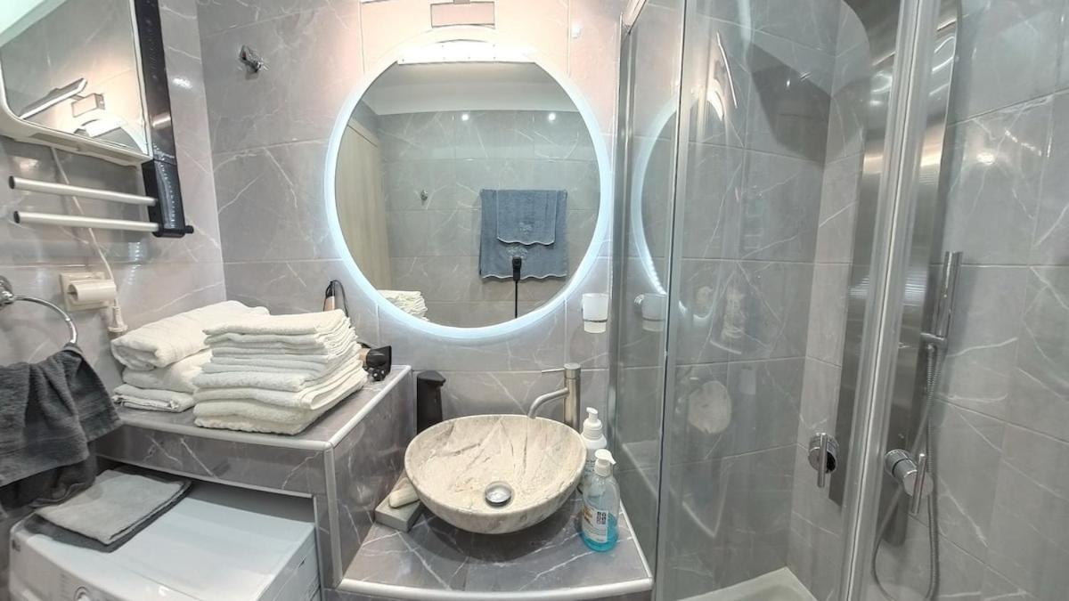 Cozy Sea View Apartment In Paralia מראה חיצוני תמונה
