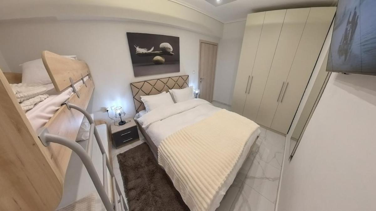 Cozy Sea View Apartment In Paralia מראה חיצוני תמונה