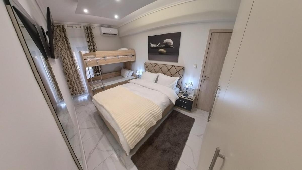 Cozy Sea View Apartment In Paralia מראה חיצוני תמונה