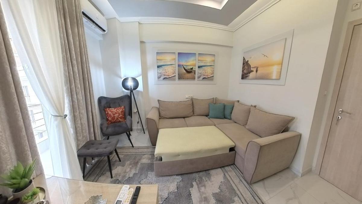 Cozy Sea View Apartment In Paralia מראה חיצוני תמונה