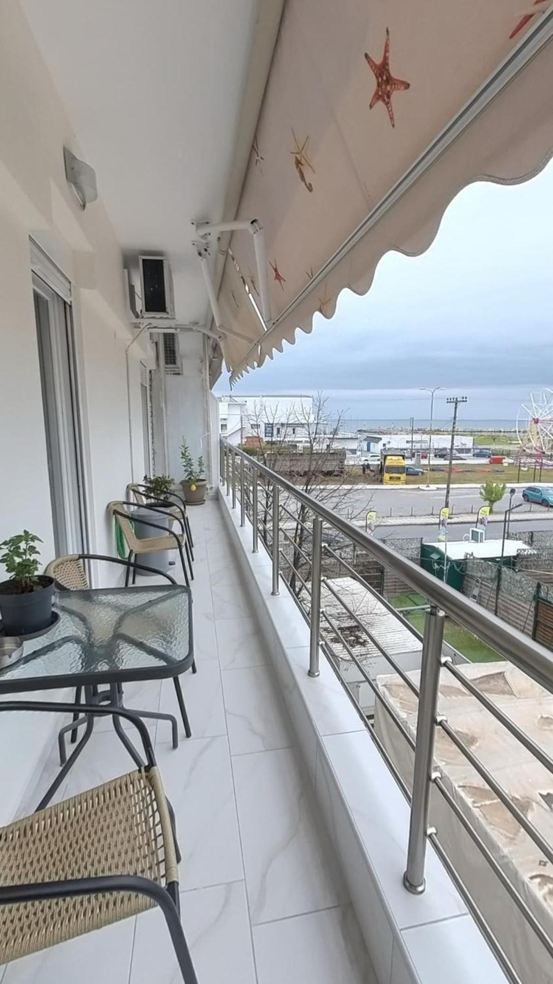 Cozy Sea View Apartment In Paralia מראה חיצוני תמונה
