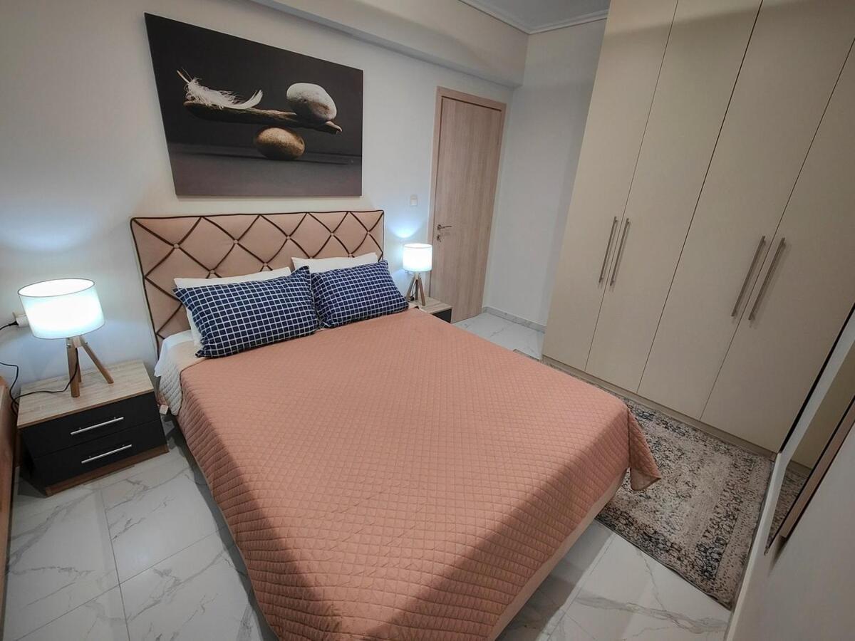 Cozy Sea View Apartment In Paralia מראה חיצוני תמונה